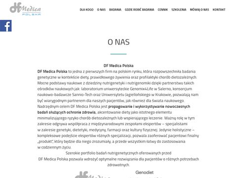 Dfmedicapolska.pl chroń swoje zdrowie z Genodiet