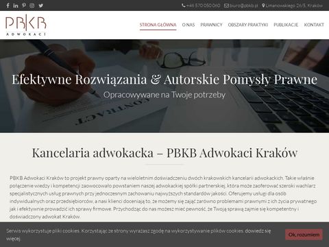Pbkb-adwokaci.pl kancelaria Kraków