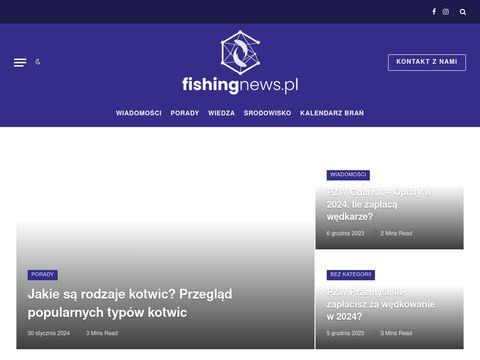 Fishingnews.pl - informacje ze świata wędkarstwa
