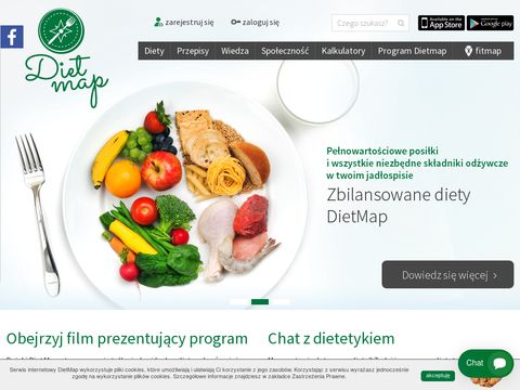 dietmap.pl - najlepsza dieta odchudzająca