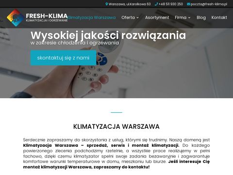 Fresh-Klima - klimatyzacja Warszawa