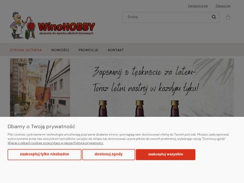 Winohobby.waw.pl - serwis dla winiarzy