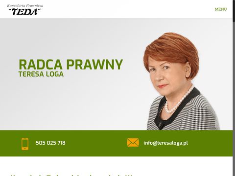 Teresaloga.pl - kancelaria prawna Warszawa