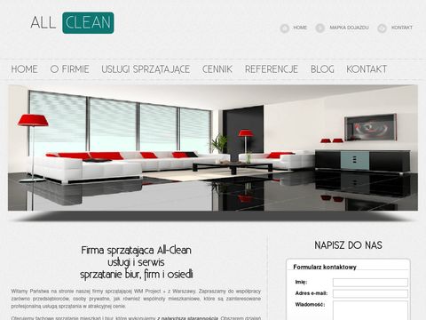 All-clean.pl firma sprzątająca Warszawa