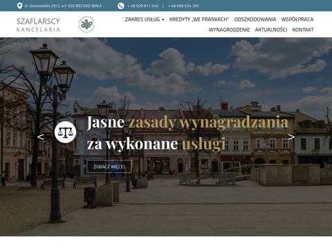 Kancelariaszaflarscy.pl adwokat Bielsko