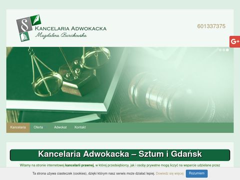 Adwokat-barcikowska.pl kancelaria prawna Gdynia