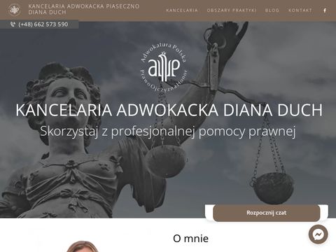 Kancelaria Adwokacka Diana Duch - Piaseczno