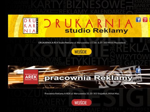 Dukarnia-minsk.pl - szyldy reklamy