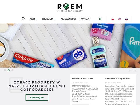 Roem.pl hurtownia chemiczna