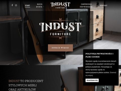 Indust.com.pl - producent stołów industrialnych