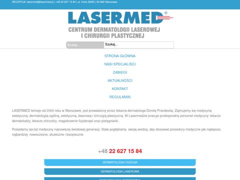 Lasermed.pl - leczenie nadpotliwości