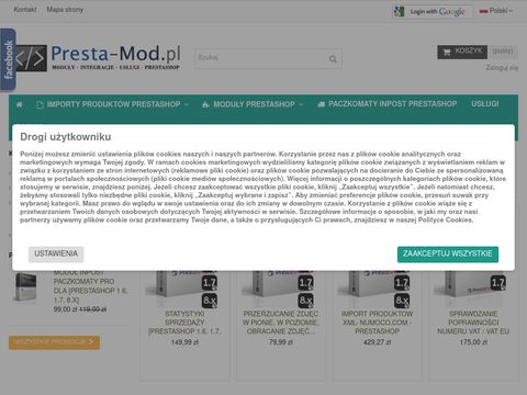 Presta-mod.pl import xml prestashop