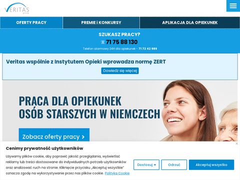Veritas-opieka.pl praca jako opiekunka osób