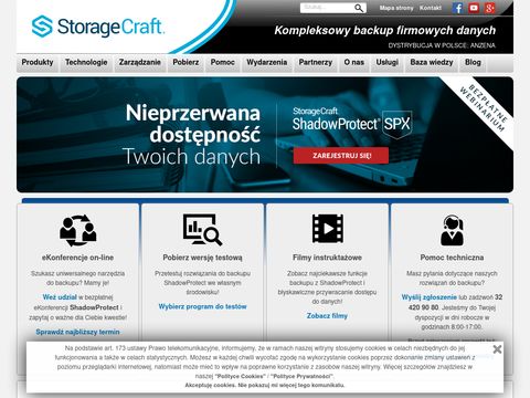 StorageCraft - przywracanie danych po awarii
