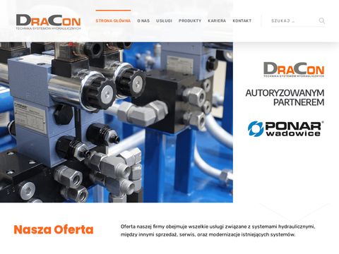 Dracon.pl - systemy hydrauliczne