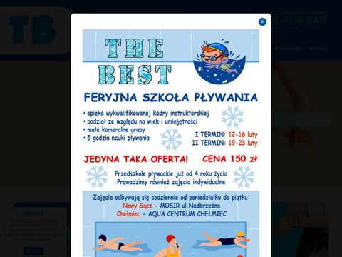 Tomaszbaliczek.pl - szkoła pływania Nowy Sącz