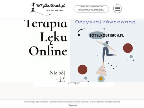 Totylkostrach.pl - psychoterapia nerwicy lękowej