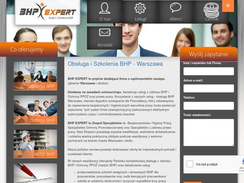 Bhpexpert.com.pl szkolenia Warszawa