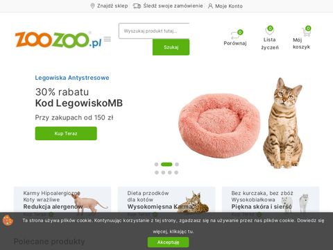Karma dla kotów Ursynów - Zoozoo.pl