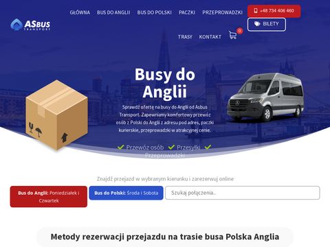 ASbus Transport - busy z Polski do Anglii