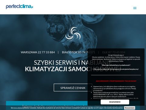 Perfectclima.pl - napełnianie klimatyzacji
