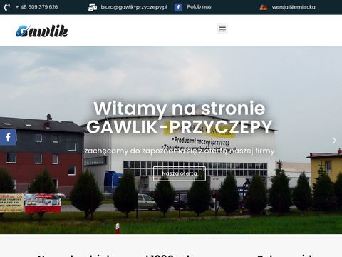 Gawlik-Przyczepy.pl sprzedaż naczep