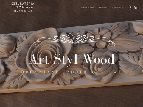 Art-styl-wood.pl - aplikacje rzeźbione