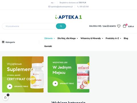 Apteka1 - apteka internetowa - online Pharmacy