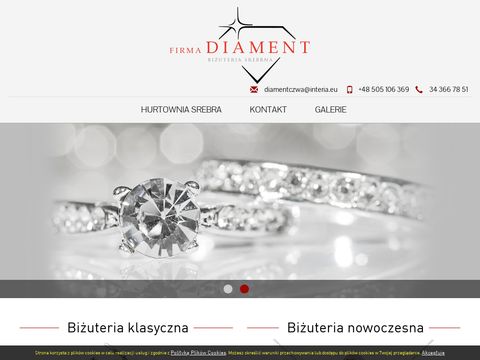 Diamentsrebro.pl hurtownia biżuterii