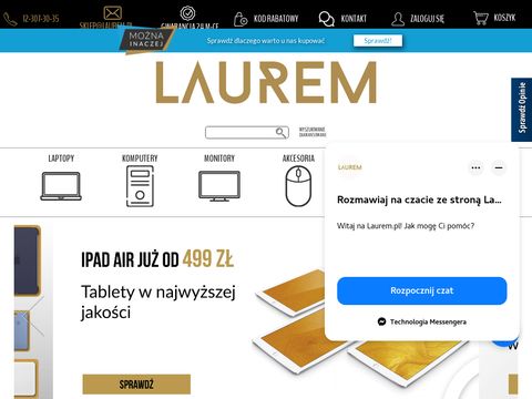 Laurem.pl laptopty poleasingowe