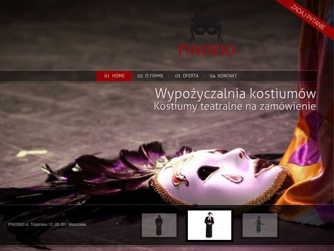 Pinokio.waw.pl - kostiumy karnawałowe