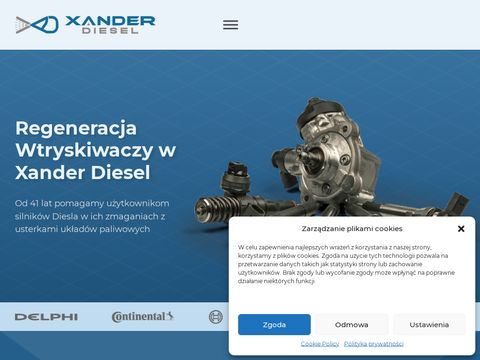 Xanderdiesel.pl naprawa wtryskiwaczy