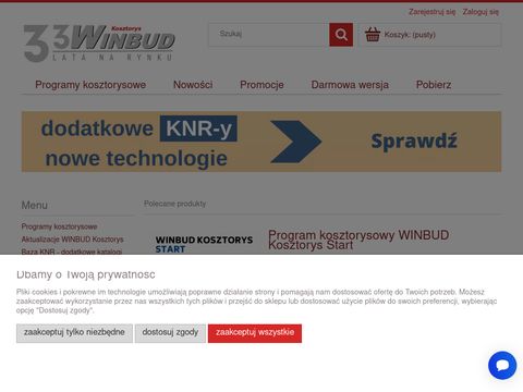 Winbudkosztorys.pl program do kosztorysowania cena
