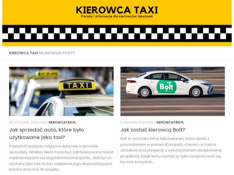Kierowcataxi.pl - porady i informacje