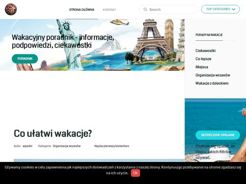 Wakacyjnyporadnik.pl - co i jak przed urlopem