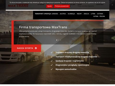 F.T.U.H MaxTrans - transport i spedycja