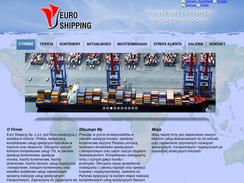 Euro Shipping spedycja kontenerowa i międzynarodowa