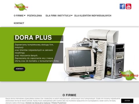 Dora Plus - niszczenie dysków twardych - firma
