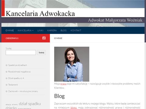 Wozniakmalgorzata.pl - kancelaria adwokacka