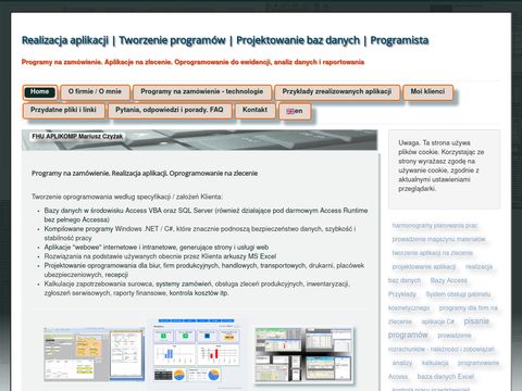 Bazy-Programy.pl tworzenie aplikacji baz danych