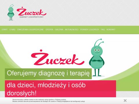 Zuczekkrakow.pl - logopeda Kraków gabinet żuczek