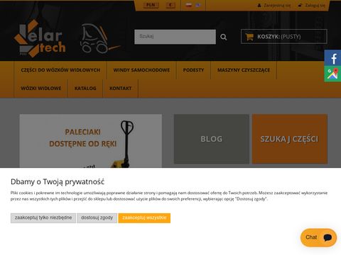 Elar-tech.pl części do wózków widłowych