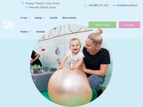 Kidsmedic.pl - rehabilitacja niemowląt