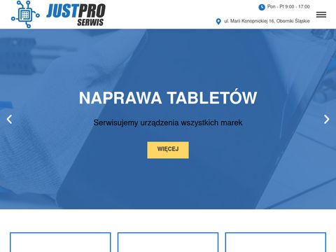 Justpro-serwis.pl serwis komputerowy Wrocław