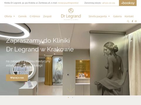 Dr Legrand dermatolog Kraków