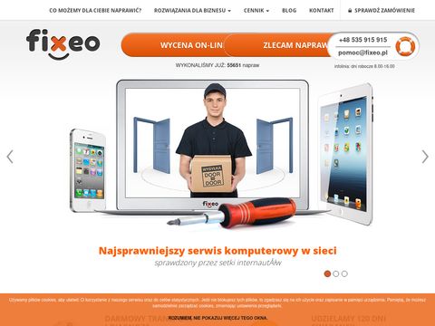 Fixeo.pl - serwis komputerowy, naprawa laptopów