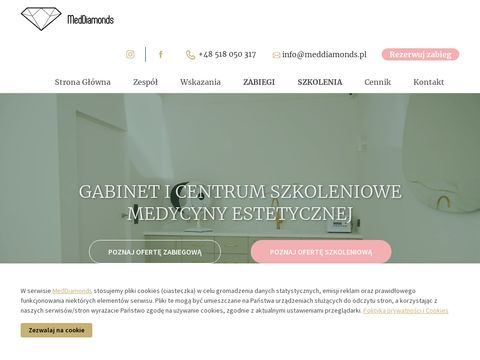 Szkolenia-meddiamonds.pl kursy dla kosmetyczek