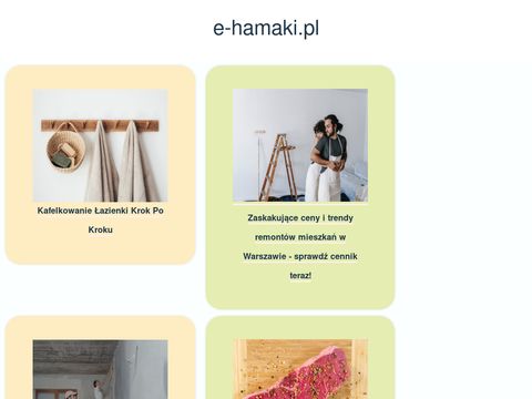 E-hamaki.pl - sklep internetowy