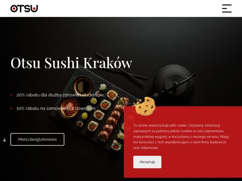 Otsu - najlepsze sushi w Krakowie na dowóz