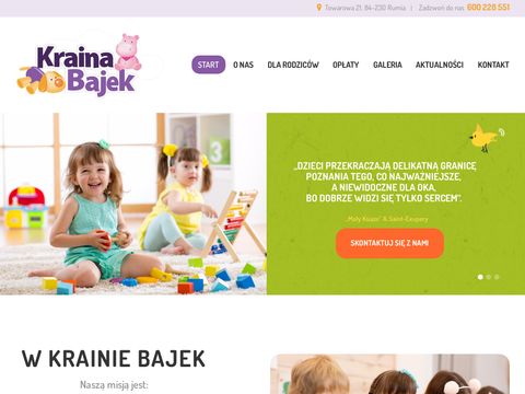 Krainabajek.com.pl przedszkole Rumia